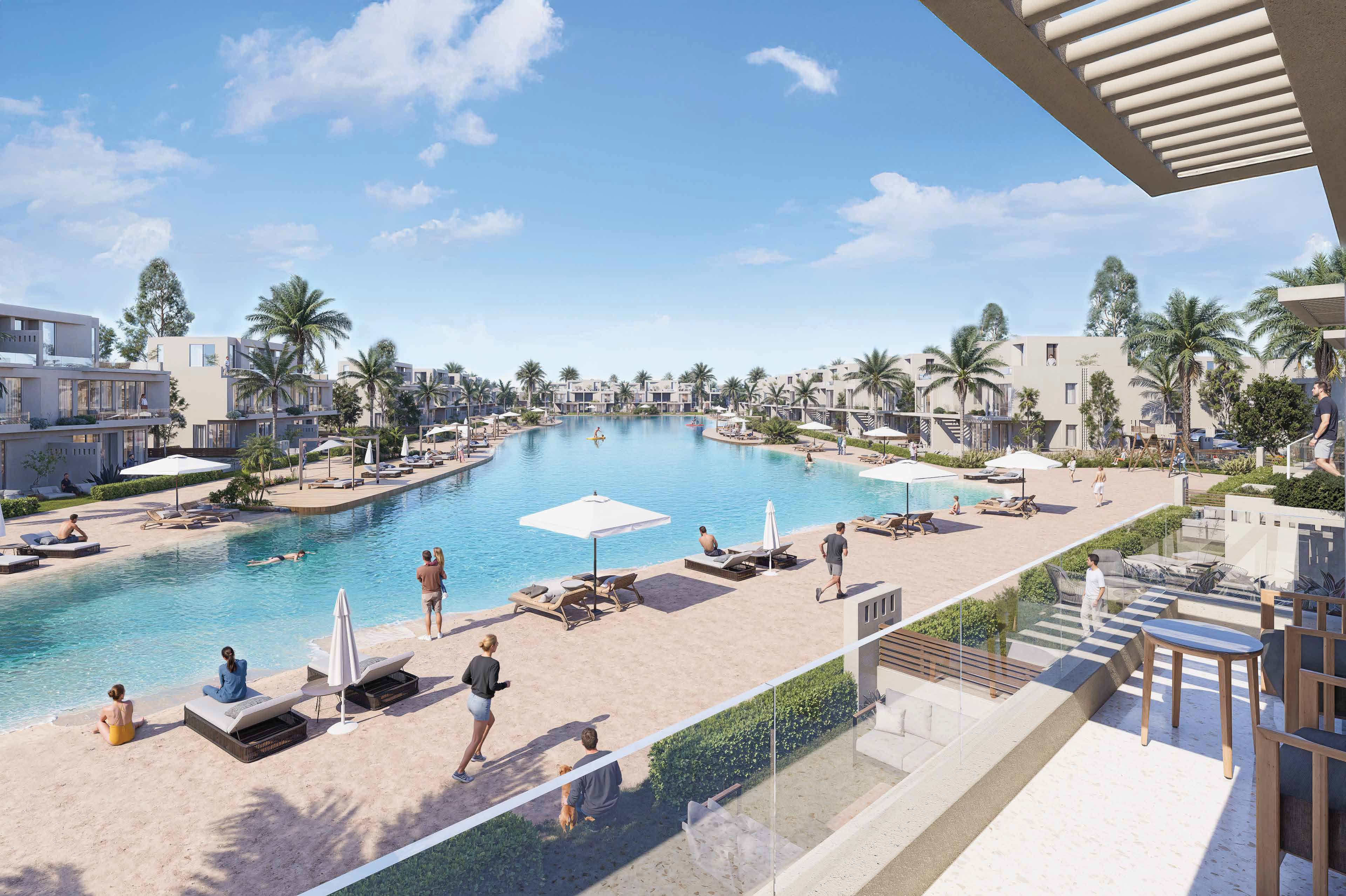 Community Lagoon Area - Mar Bay Resort